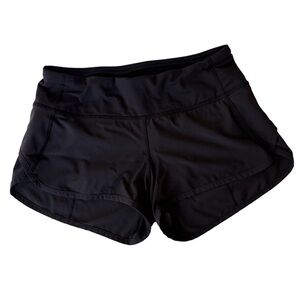 lululemon athletica Women's Black Athletic Shorts